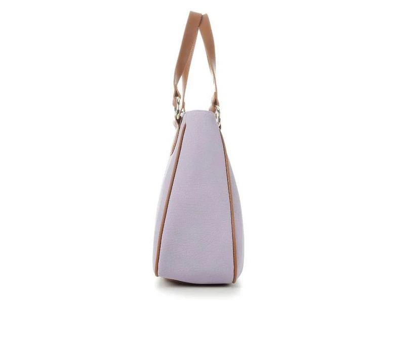 Bueno Of California 2 Tone PVC Handbag