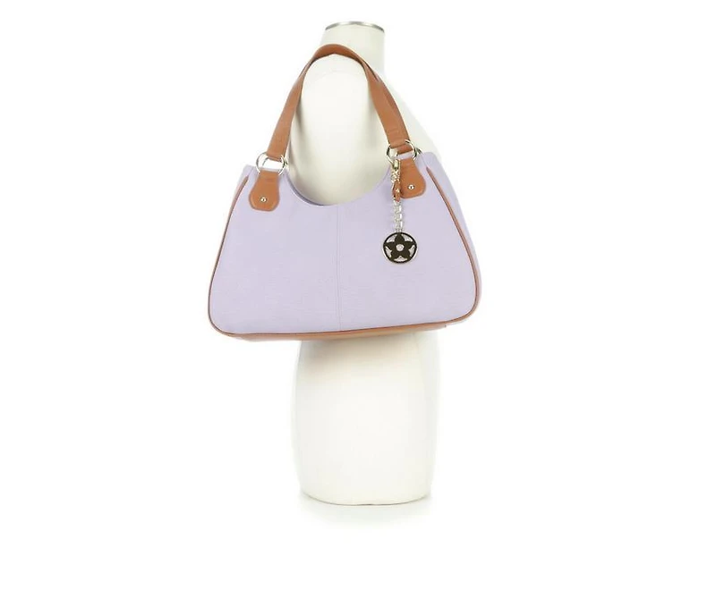 Bueno Of California 2 Tone PVC Handbag