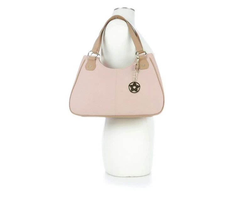 Bueno Of California 2 Tone PVC Handbag