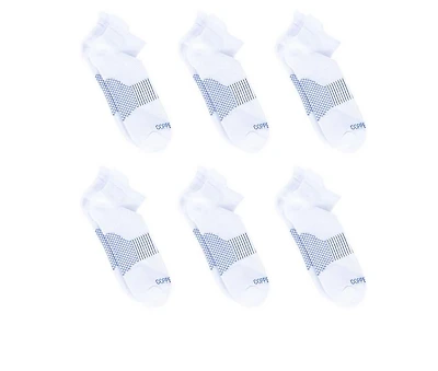 Copper Fit 6 Pack Men's Energy Low Cut Socks