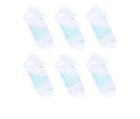 Copper Fit 6 Pack Women's Energy Low Cut Socks