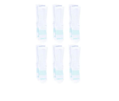 Copper Fit 6 Pack Women's Energy Crew Socks