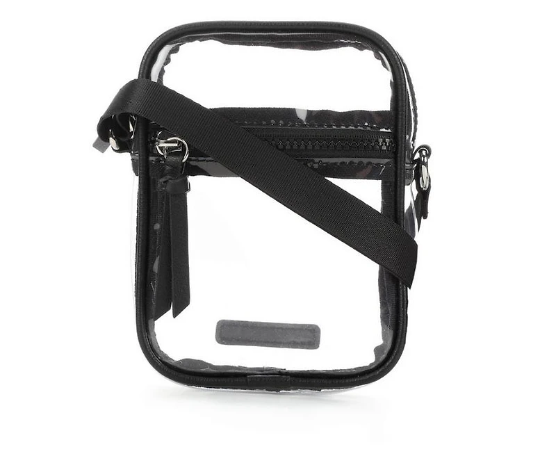 Madden Girl Clear Vinyl Dome Crossbody Handbag
