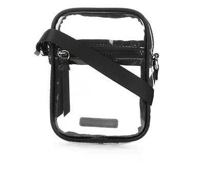 Madden Girl Clear Vinyl Dome Crossbody Handbag