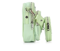 Madden Girl Nylon Cellphone Crossbody Handbag