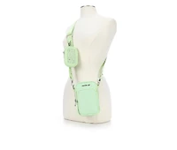 Madden Girl Nylon Cellphone Crossbody Handbag