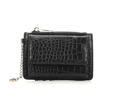 Madden Girl Croco/Pu Zip Wallet