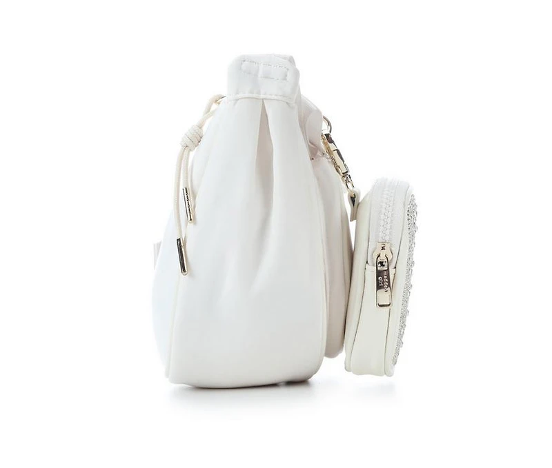 Madden Girl Nylon Cresecent Handbag