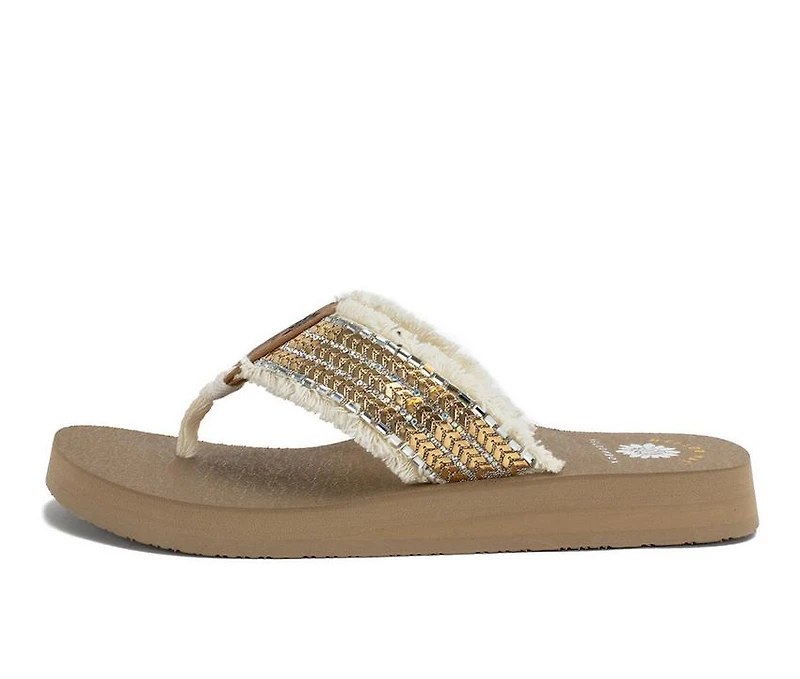 Women's Yellow Box Noreen Flip-Flops
