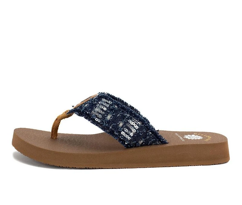Women's Yellow Box Nayama Flip-Flops