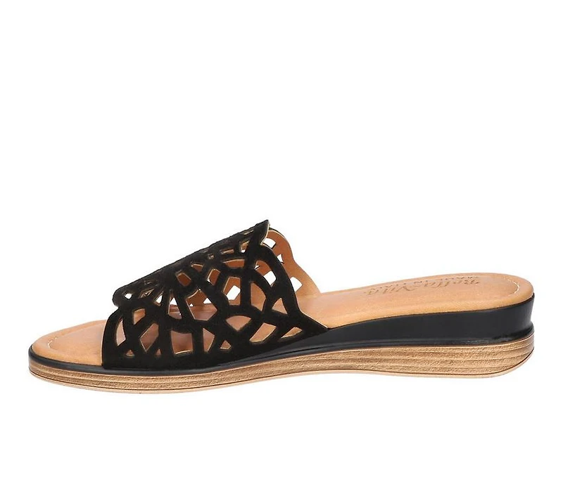 Women's Bella Vita Italy Cas Low Wedge Sandals