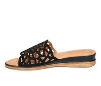 Women's Bella Vita Italy Cas Low Wedge Sandals