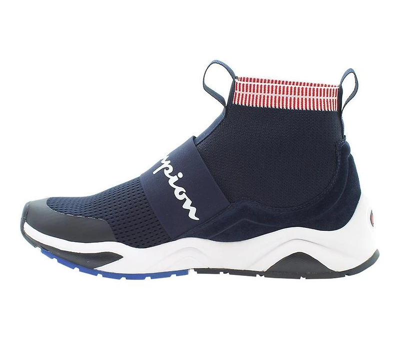 Men's Champion Rally Pro High-Top Slip On Sneakers