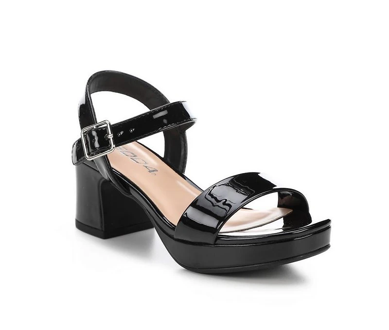 Girls' Soda Little Kid & Big Macey Heeled Sandals
