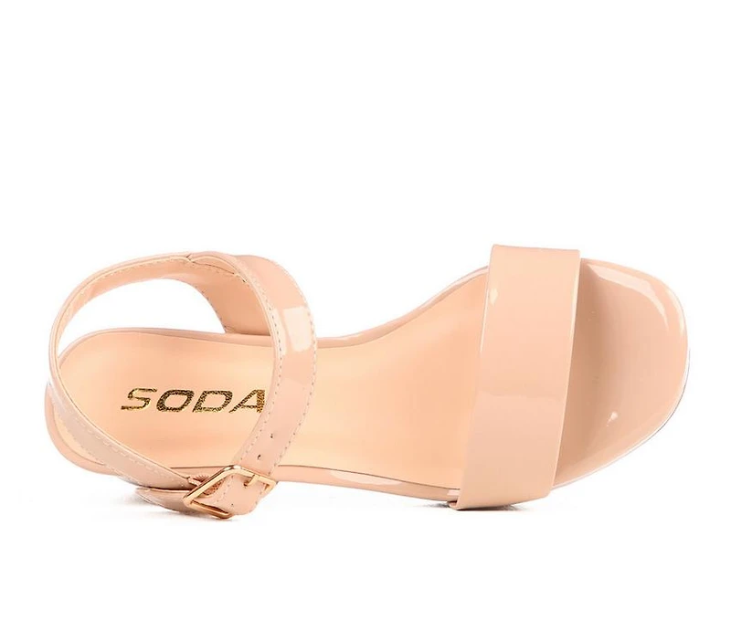 Girls' Soda Little Kid & Big Macey Heeled Sandals