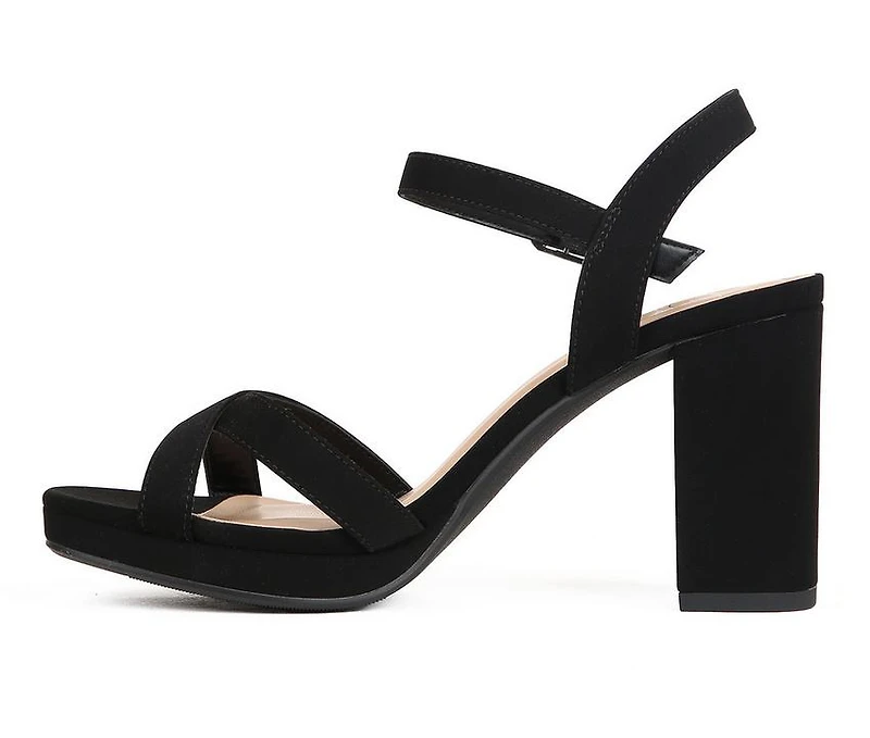 Women's Heart D Martel-S Block-Heel Dress Sandals