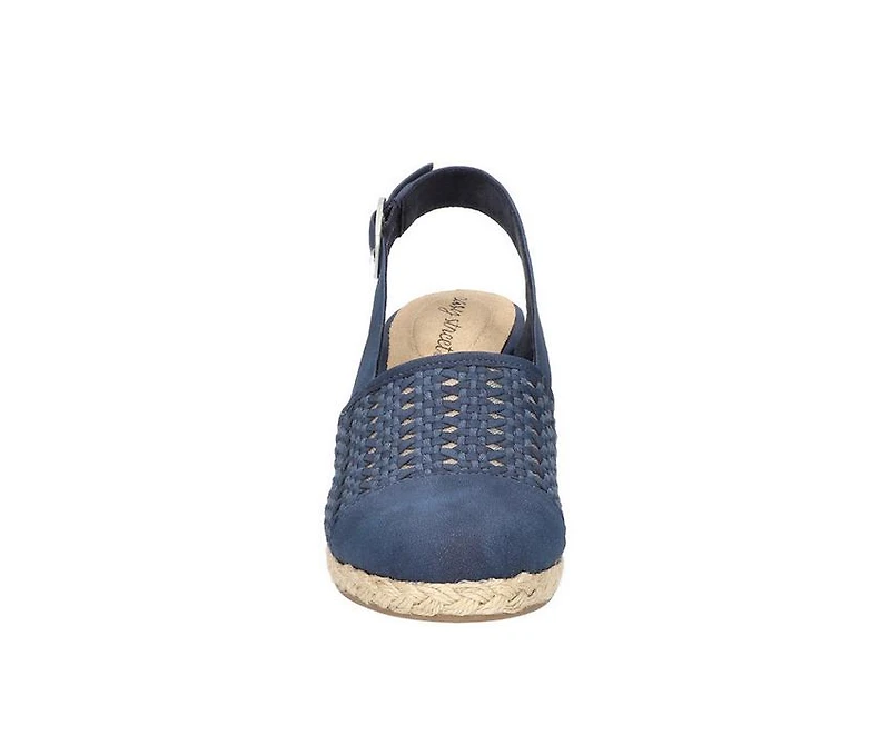 Women's Easy Street Taffy Espadrille Wedges