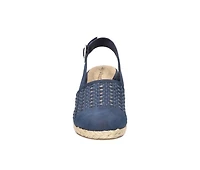Women's Easy Street Taffy Espadrille Wedges