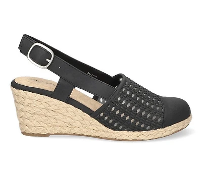 Women's Easy Street Taffy Espadrille Wedges