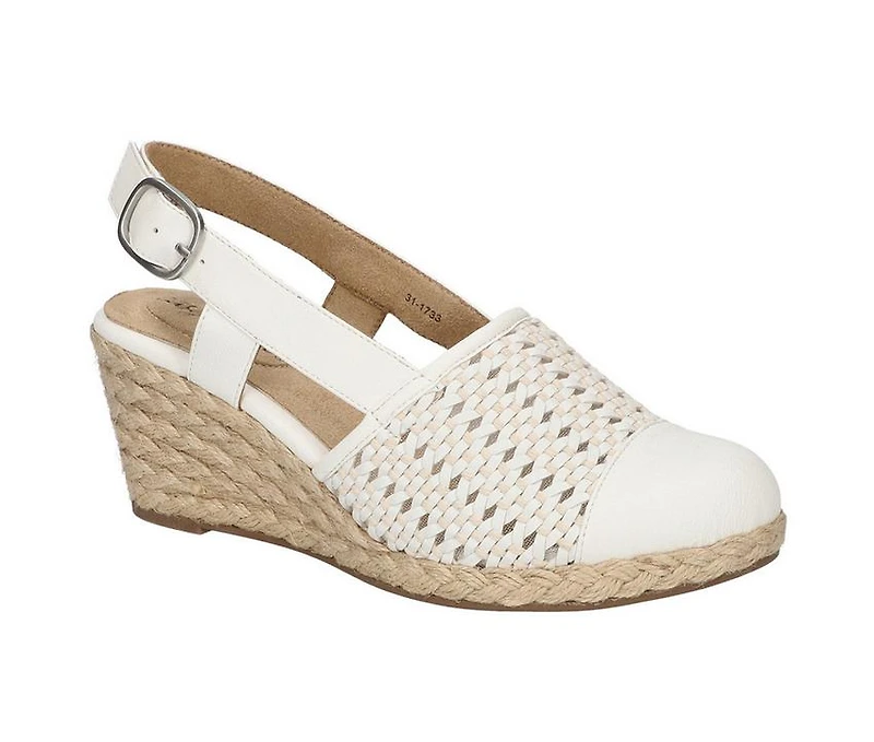 Women's Easy Street Taffy Espadrille Wedges