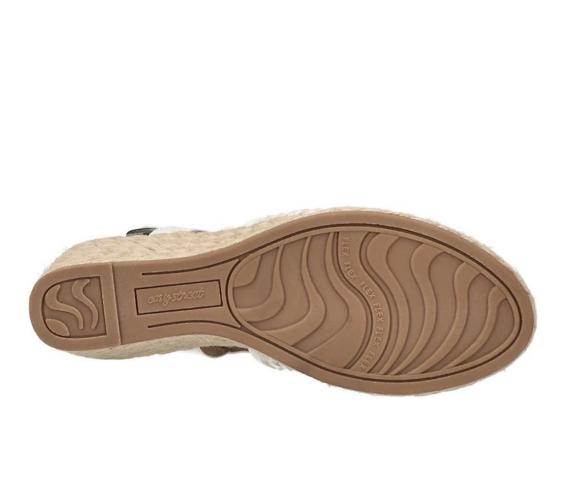 Women's Easy Street Taffy Espadrille Wedges