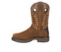 Men's Georgia Boot Carbo-Tec LY Alloy Toe Waterproof Pull On Work Boots