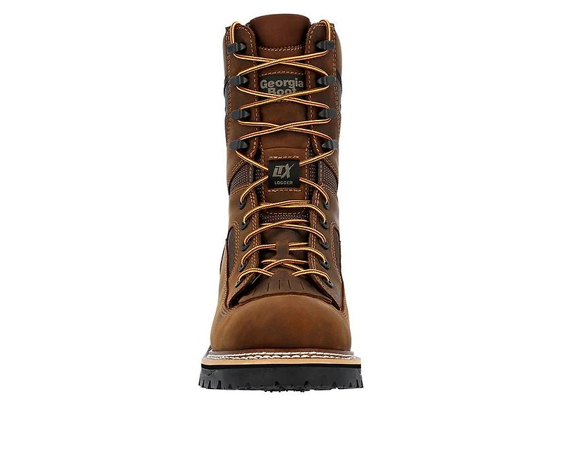 Men's Georgia Boot LTX Logger Composite Toe Waterproof Work Boots