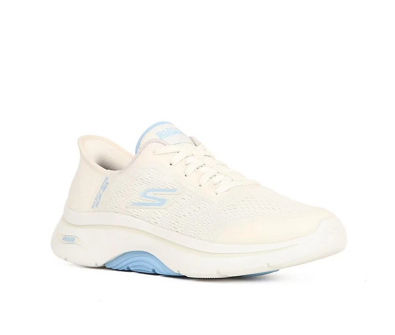 Women's Skechers Go 125319 Walk Arch Fit Valencia Slip Running Shoes