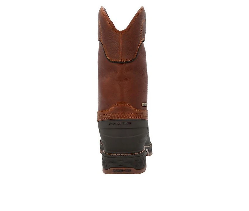 Men's Georgia Boot Carbo-Tec LTR Steel Toe Waterproof Pull On Work Boots