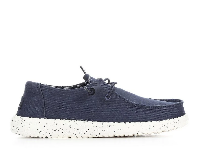 Women's HEYDUDE Wendy Stretch Canvas Casual Shoes