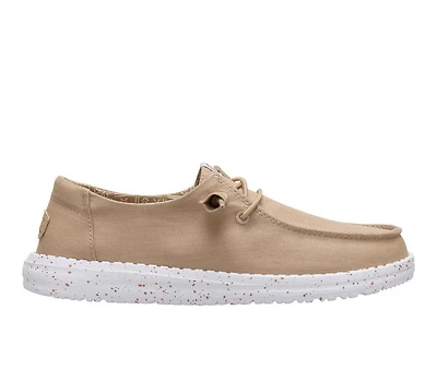 Women's HEYDUDE Wendy Stretch Canvas Casual Shoes