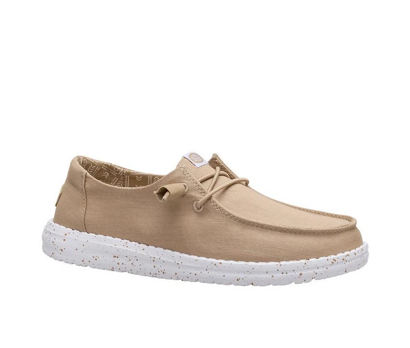 Women's HEYDUDE Wendy Stretch Canvas Casual Shoes