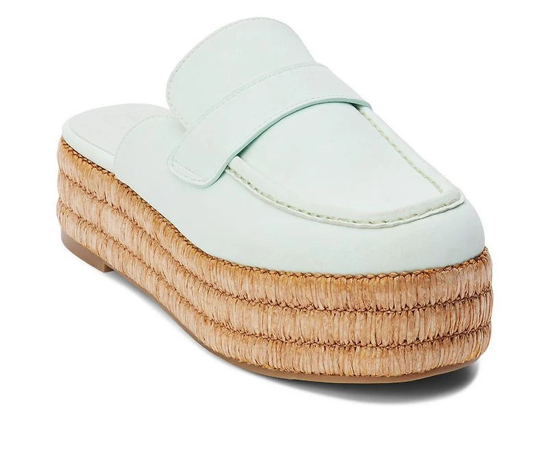 Women's Beach by Matisse Wren Platform Loafer Mules