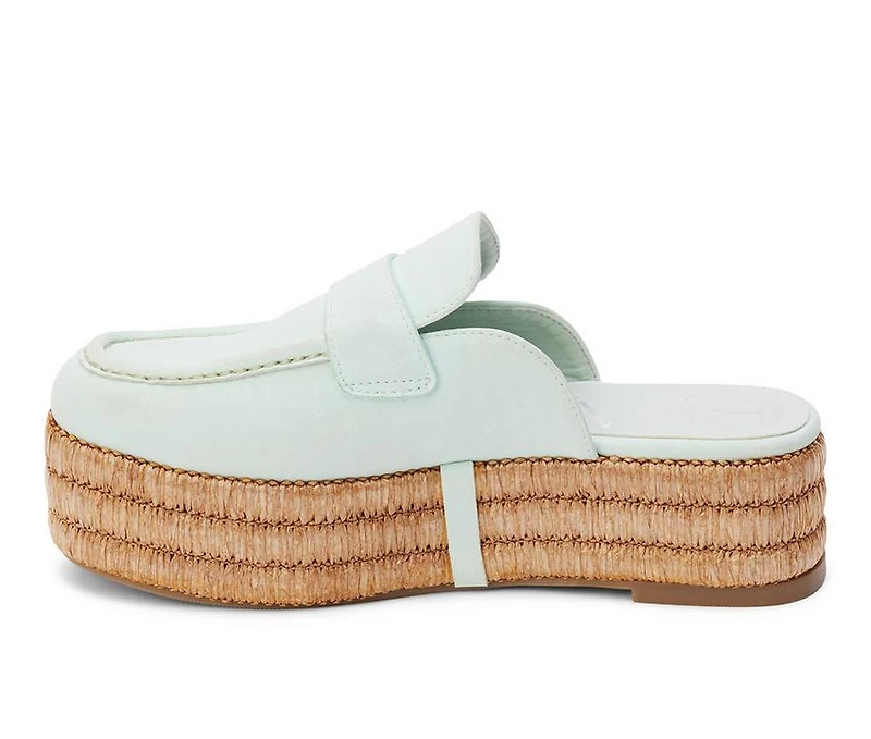 Women's Beach by Matisse Wren Platform Loafer Mules