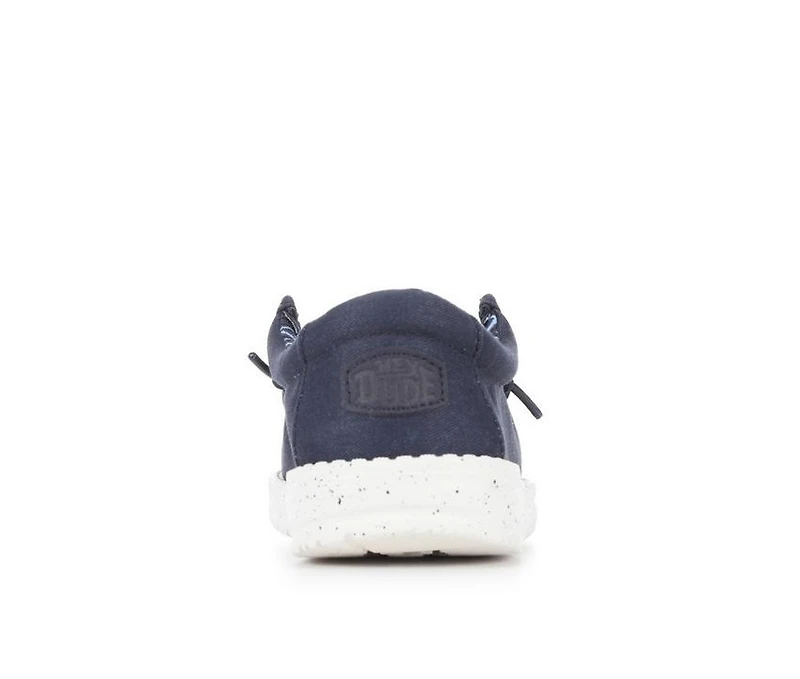 Boys' HEYDUDE Little Kid & Big Stretch Canvas Casual Shoes