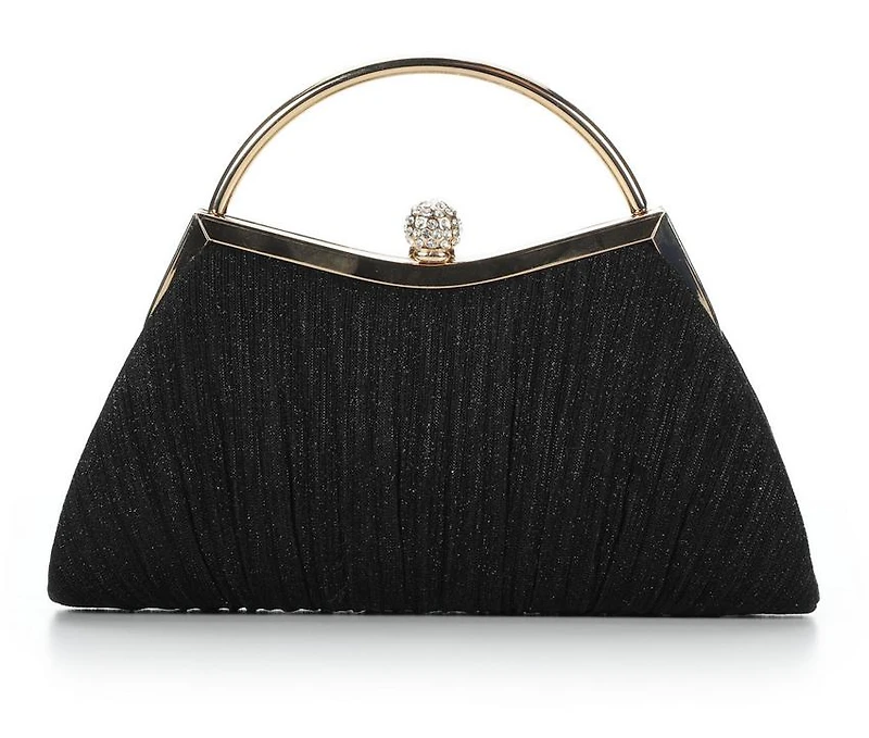 Vanessa Small Pleated Clutch with 2 straps