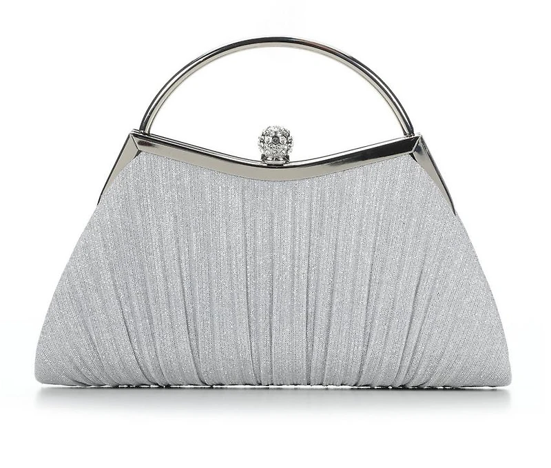 Vanessa Small Pleated Clutch with 2 straps
