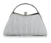 Vanessa Small Pleated Clutch with 2 straps