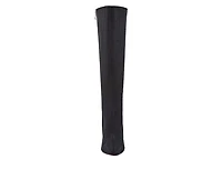 Women's Lady Couture Diamond Knee High Stiletto Boots