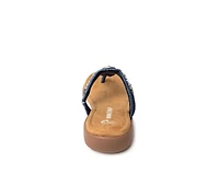Women's Minnetonka Brecca Embellished Flip-Flops