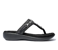 Women's Minnetonka Brecca Embellished Flip-Flops