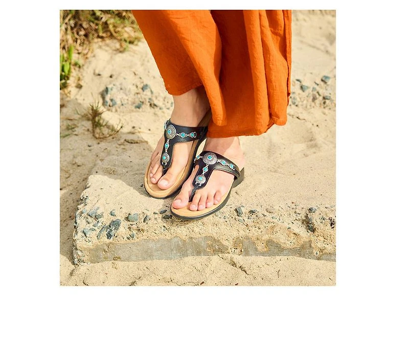 Women's Minnetonka Brecca Embellished Flip-Flops