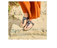 Women's Minnetonka Brecca Embellished Flip-Flops