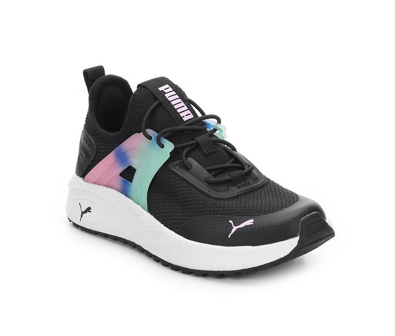 Girls' Puma Little Kid Pacer 23 Ombre Running Shoes