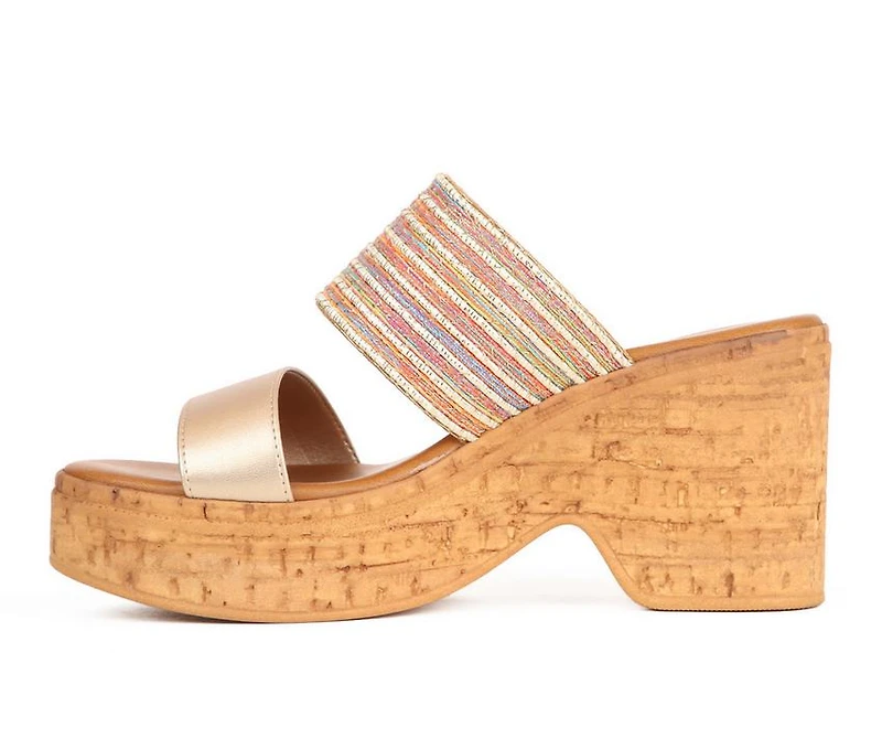 Women's Italian Shoemakers Trissa Wedges