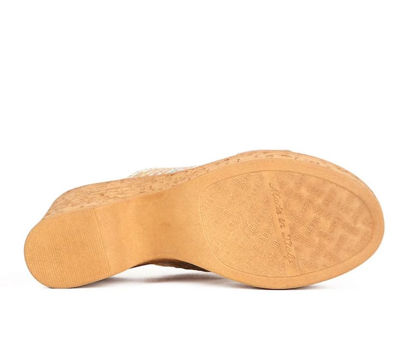 Women's Italian Shoemakers Trissa Wedges