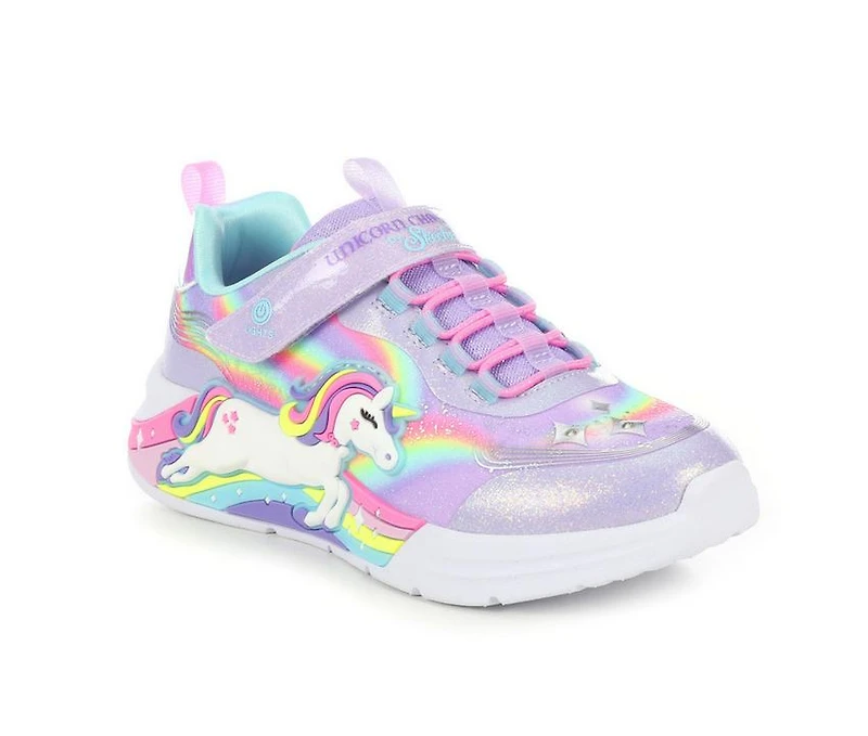 Girls' Skechers Girls Unicorn Chaser Light-Up Shoes