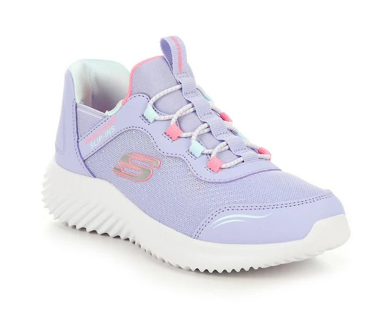 Girls' Skechers Girls Bounder Simple Cute Slip-Ins Running Shoes