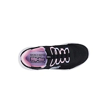 Girls' Skechers Girls Bounder Simple Cute Slip-Ins Running Shoes
