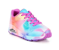 Girls' Skechers Street Little Kid & Big Uno Gen 1 Kaleidoscope Sneakers